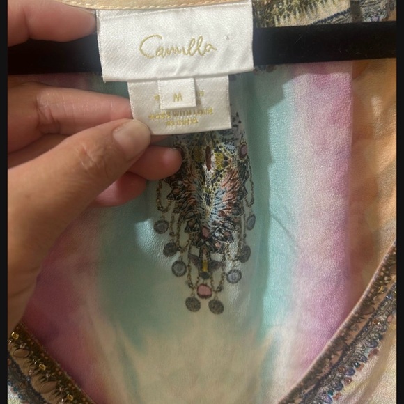 🌸 CAMILLA Boho Tunic / Top – Size M 🌸 - Picture 3 of 5